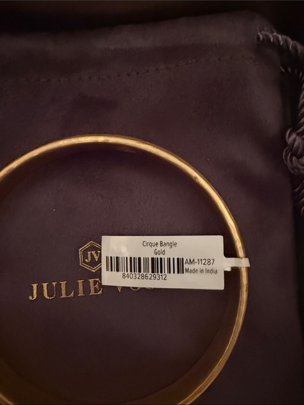 Julie Vos Gold Bangle Bracelet